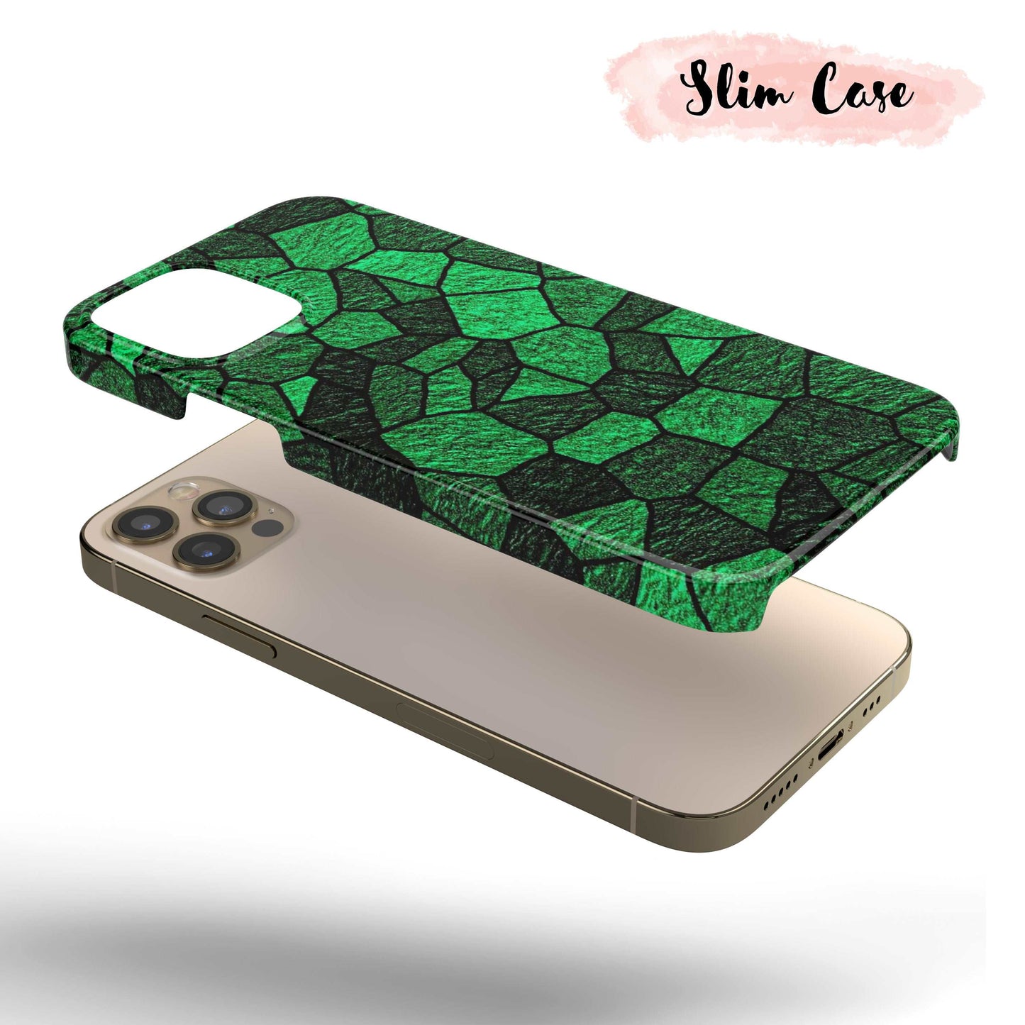 Green Shatter  - Tough iPhone Case