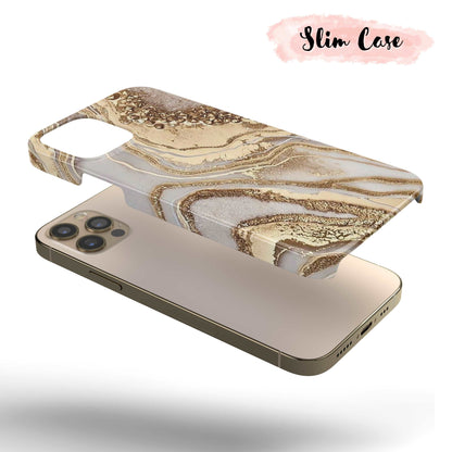 Golden Marble  - Tough iPhone Case