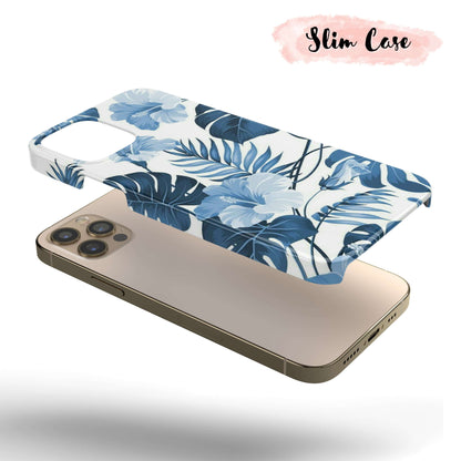 Icy Blue Leaf  - Tough iPhone Case
