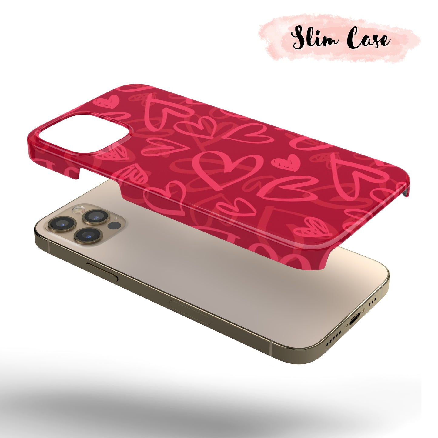 Red Heart  - Tough iPhone Case