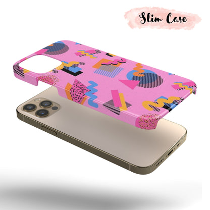 Retro Geometric  - Tough iPhone Case