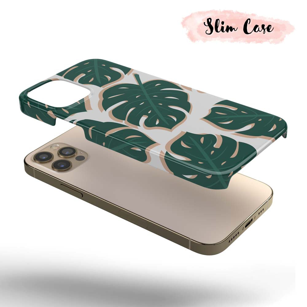 Pure Palm - Tropical Palm Leaf iPhone Case