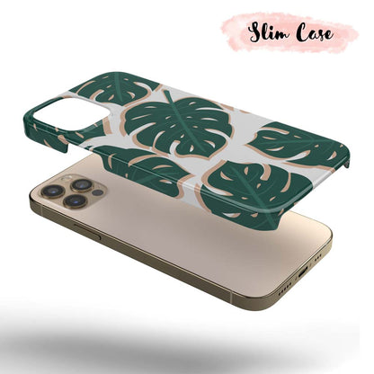 Pure Palm - Tropical Palm Leaf iPhone Case