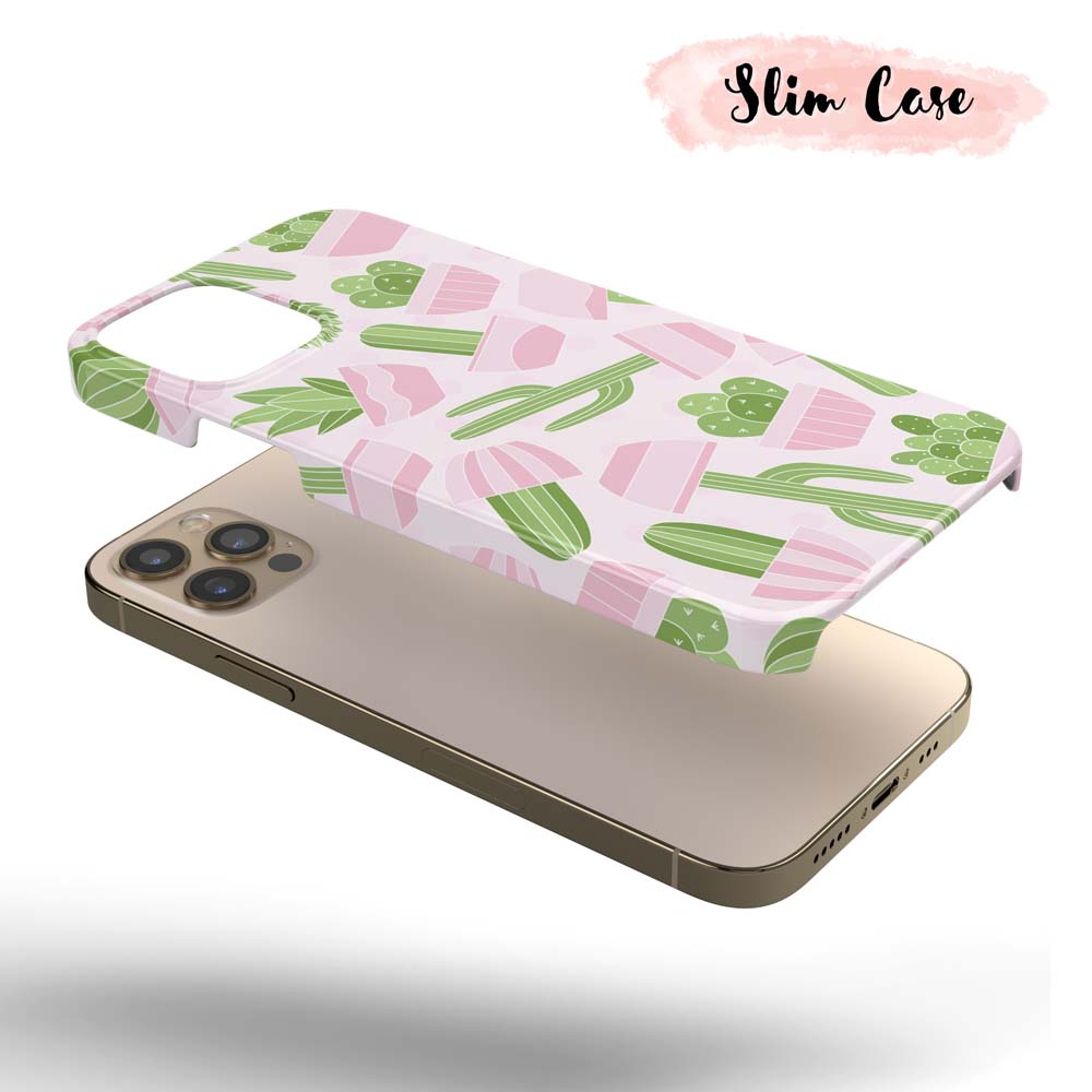 Cactus Pink - Pink Cactus iPhone Case 