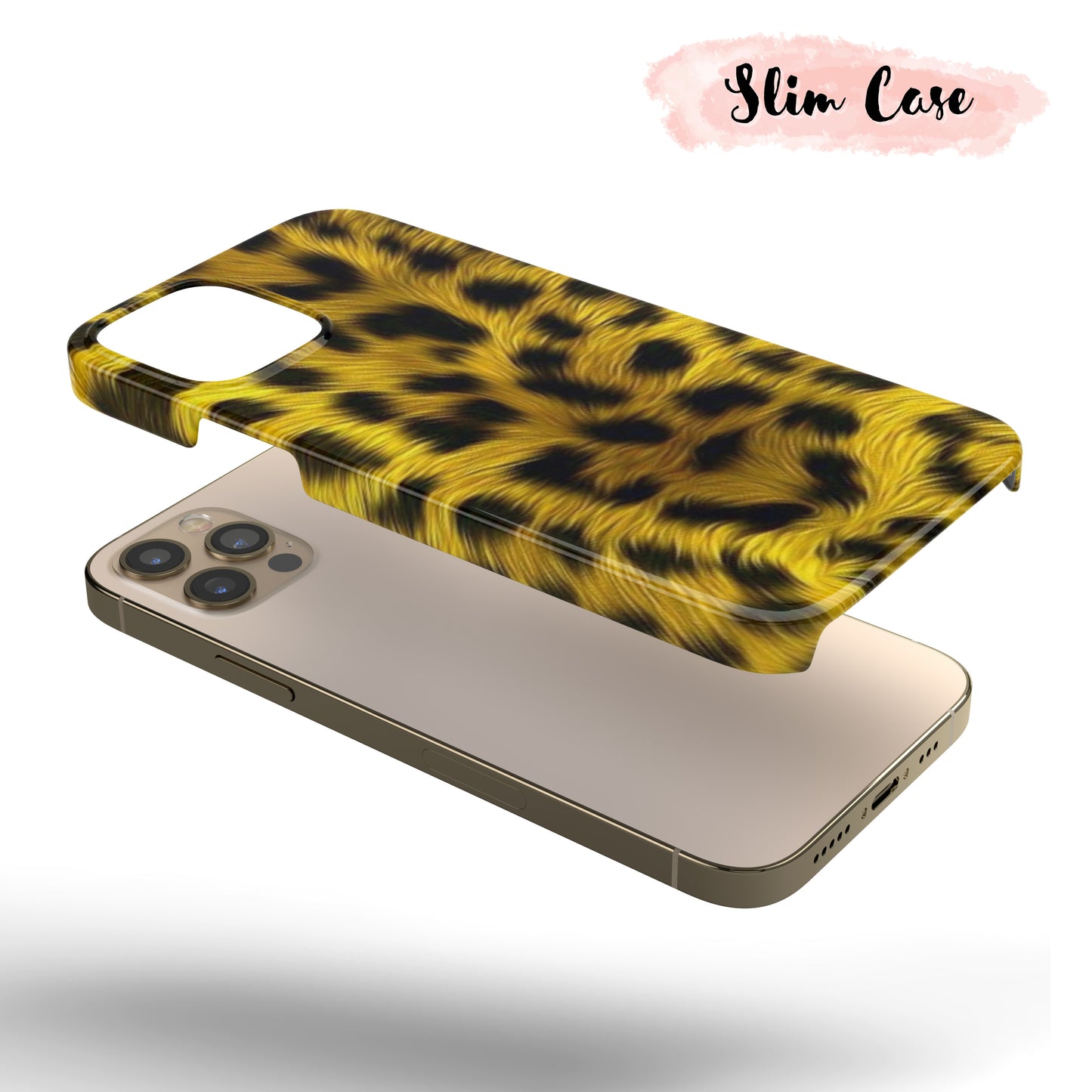 Yellow Leopard Fur  - Tough iPhone Case