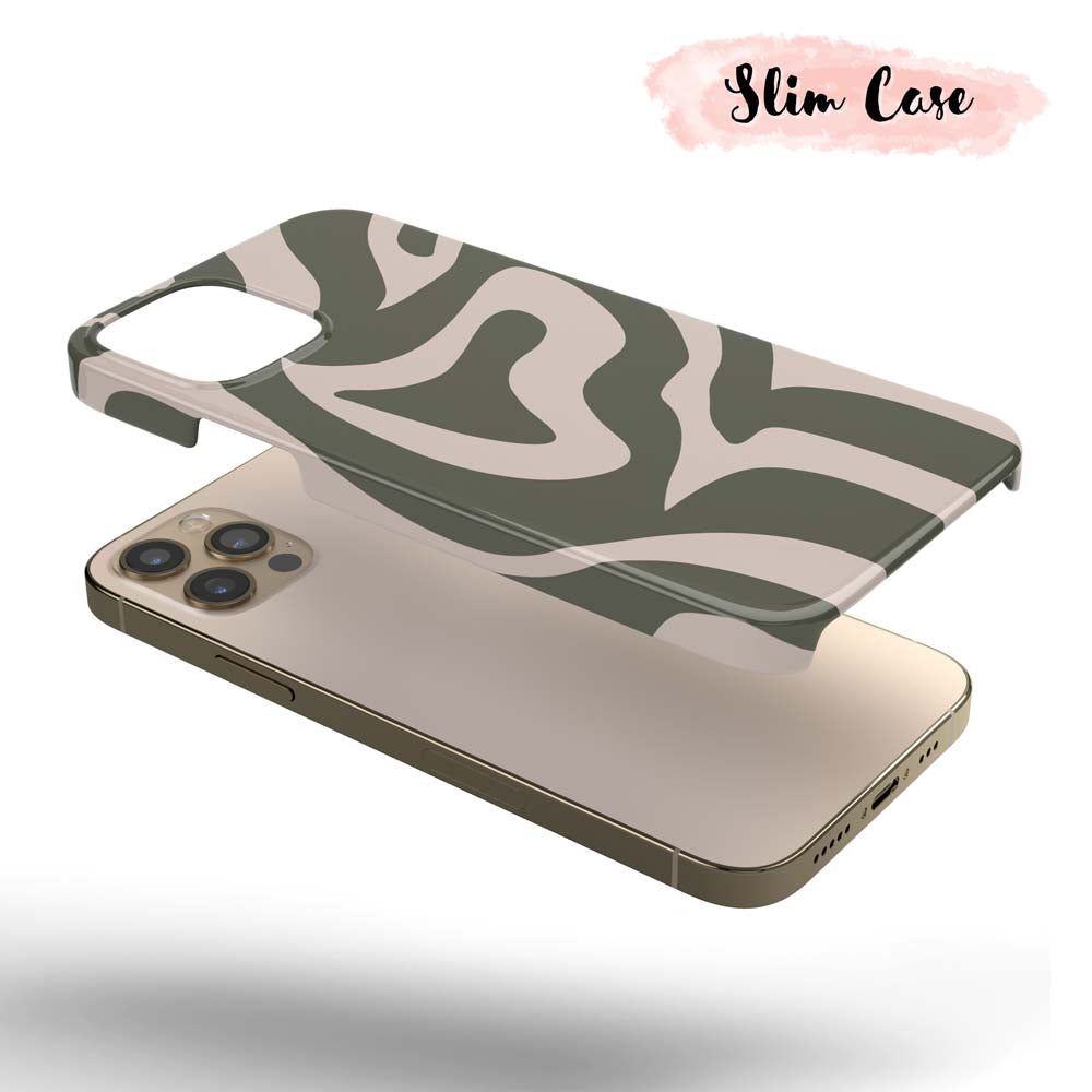 Retro Zebra - Zebra Print iPhone Case