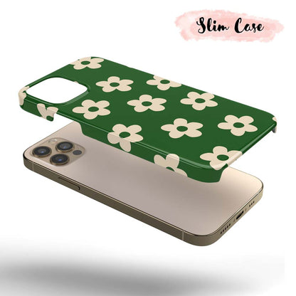 Green Daisy  - Tough iPhone Case