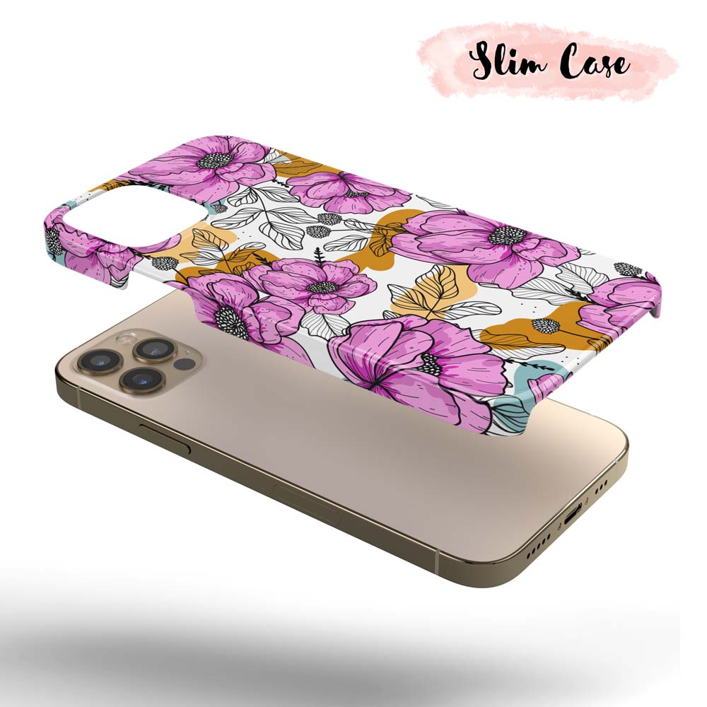 Purple Bloom  - Tough iPhone Case