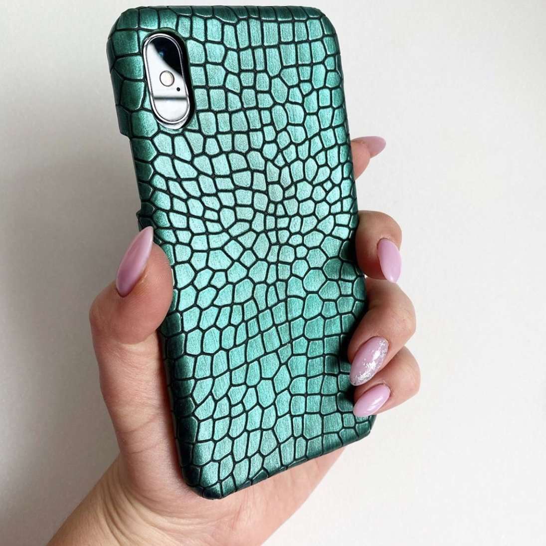 Green Crocodile Skin - In Case UK