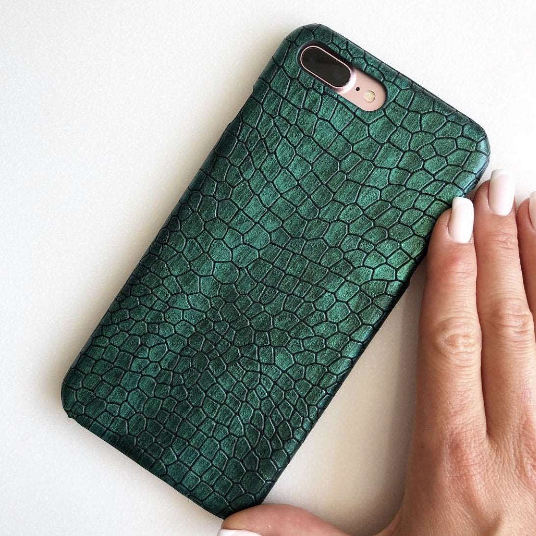 Green Crocodile Skin - In Case UK
